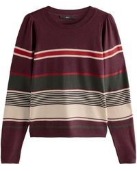 Next - Rundhalspullover Langärmliger Pullover mit Rundhalsausschnitt (1-tlg) - Lyst