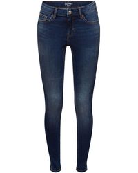 Esprit - Skinny-fit-Jeans Enge Stretchjeans mit mittelhohem Bund - Lyst