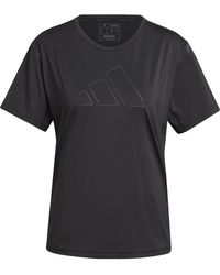 adidas - Kurzarmshirt W BL T BLACK - Lyst