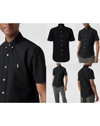 Ralph Lauren - Langarmhemd Oxford Slim Fit Shirt Hemd Heritage College Polo Pol - Lyst