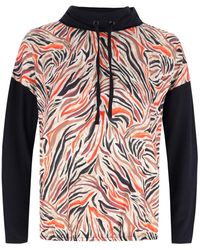 Hajo - Blusenshirt Shirt Blousonform mit halsfernem Kragen - Lyst
