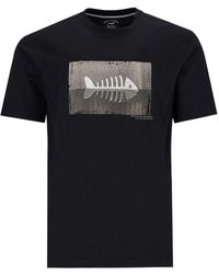 Hajo - Rundhals-T-Shirt mit Prägedruck - Lyst