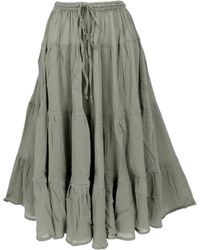 Guru-Shop - Minirock Boho Stufenrock, Maxirock Sommerrock,.. alternative Bekleidung - Lyst