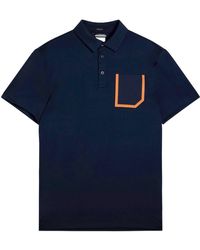 J.Lindeberg - . Poloshirt Jordan Regular Fit Polo Dunkelblau - Lyst