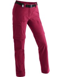 Maier Sports - Funktionshose Inara zip Wanderhose, zipp-off Outdoor-Hose, 4 Taschen, Slim Fit - Lyst