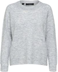 SELECTED - Strickpullover Pullover SLFLULU mit Alpaka (1-tlg) - Lyst