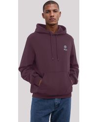 F4NT4STIC - Kapuzenpullover Smiley Icon Split Wordmark light Bestickt Premium Qualität - Lyst