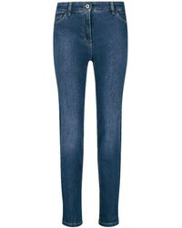 Gerry Weber - 5-Pocket-Jeans Romy Straight Fit (92307-67940) von darkblue denim use 44K - Lyst