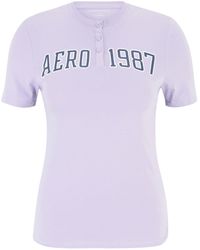 Aéropostale - T-Shirt (1-tlg) Plain/ohne Details - Lyst