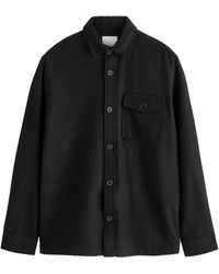 Next - Hemdjacke mit Wolle und Tasche (1-St) - Lyst