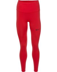 Nike Lauftights »W Nk Epic Lx Tght Smis Rebel« Mit Bundtasche - Rot