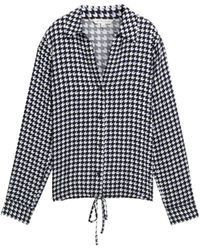 Tom Tailor - Blusentop modern blouse with collar - Lyst