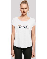 F4NT4STIC - T-Shirt Looney Tunes Sylvester Colour Code Print - Lyst