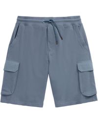 AUTHENTIC LE JOGGER - Sweatshorts Cargotaschen mit Webdetails - Lyst