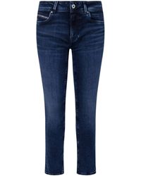 Pepe Jeans - Pepe Slim-fit-Jeans NEW BROOKE (1-tlg) Plain/ohne Details - Lyst