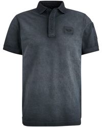 PME LEGEND - T-Shirt Short sleeve polo Cold dye pique - Lyst
