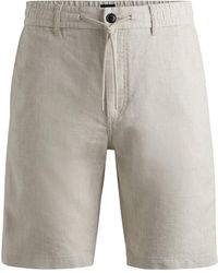 BOSS - Shorts Chino-Tapered-DS (1-tlg) - Lyst