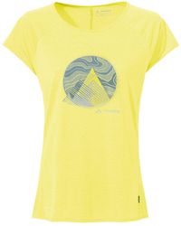 Vaude - Women's Tekoa T-Shirt II (1-tlg) Green Shape - Lyst