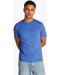 Tommy Hilfiger - T-Shirt TJM XSLIM JASPE HTR TEE EXT Mit Rundhalsausschnitt - Lyst