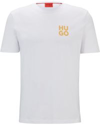 HUGO - T-Shirt Dimoniti (1-tlg) - Lyst