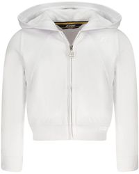 K-Way - Sweatshirt Weißer Mädchen Kapuzenpullover mit - Lyst