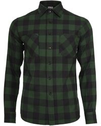 Urban Classics - T- Checked Flanell Shirt (1-tlg) - Lyst