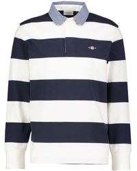 GANT - Poloshirt CHAMBRAY HEAVY RUGGER - Lyst