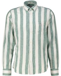 GANT - Hemd mit Leinen Regular Fit - Lyst