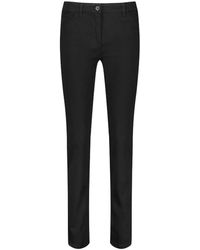 Gerry Weber - 5-Pocket-Jeans Romy Straight Fit (92307-67940) von black denim 42K - Lyst