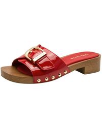 Tamaris - Mit Schließe Keilabsatz 1-27315-46 Pantolette ANTIslide - Lyst