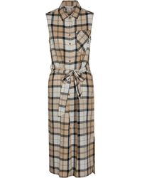 Barbour - Midikleid Karokleid Agnes - Lyst