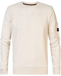 Petrol Industries - Sweatshirt Bequemer Sweater UpperKalskag - Lyst