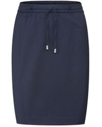 Greiff - Bleistiftrock Corporate Modern with 37.5® Rock Regular Dunkelblau - Lyst