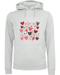 F4NT4STIC - Kapuzenpullover Cute Herzen Variety Valentinstag Premium Qualität - Lyst