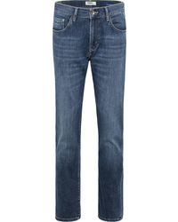 Pioneer - Authentic 5-Pocket-Jeans PIONEER ERIC MEGAFLEX denim dark blue used 1616 9950.434 - Lyst