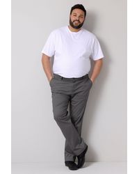 Men Plus - Plus Anzughose Men + Hose Bauchfit elastischer Bund bis Gr. 41 - Lyst