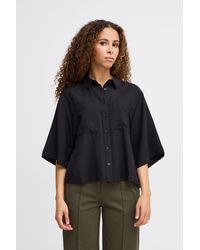 Ichi - Kurzarmbluse IHPHIONO SH moderne Bluse - Lyst