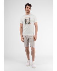 Lerros - T-Shirt mit Fotoprint - Lyst