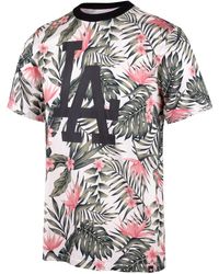 '47 - Print-Shirt MLB COASTAL FLORAL Los Angeles Dodgers - Lyst
