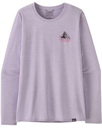 Patagonia - Langarmshirt Ws L/S Cap Cool Daily Graphic Shirt Lands - Lyst