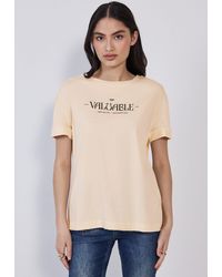 STREET ONE STUDIO - T-Shirt im soften Baumwoll-Mix - Lyst