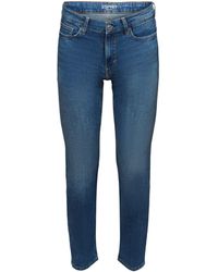 Esprit - Slim-fit- Jeans mit schmaler Passform und mittelhohem Bund - Lyst