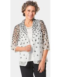 Goldner - Druckbluse Kurzgröße: - Lyst