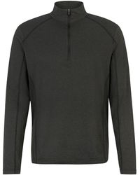Ziener - Stehkragenpullover Midlayer Jelano Man mit halbem Reißverschluss - Lyst