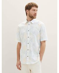 Tom Tailor - Langarmhemd Kurzarmhemd mit Print - Lyst