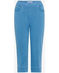 RAPHAELA by BRAX - Regular-fit-Jeans PAMINA CAPRI, BLEACHED,SLIGHTLY USED - Lyst