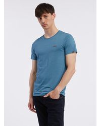 Ragwear - T- - Kurzarm Shirt einfarbig mit Logo - Nedie - Lyst