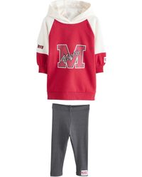 Next - & Sweatshirt-Kleid und Leggings im Set, Minnie Mouse (2-tlg) - Lyst