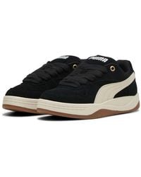 PUMA - Park Luna Sd Sneaker Aus Leder, Mit Schnürverschluss, Mit Innenmaterial Aus Textil - Lyst