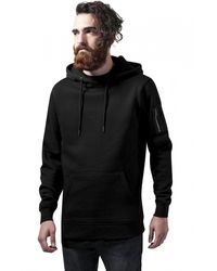 Urban Classics - Kapuzenpullover Bomber Hoody mit Kängurutasche - Lyst